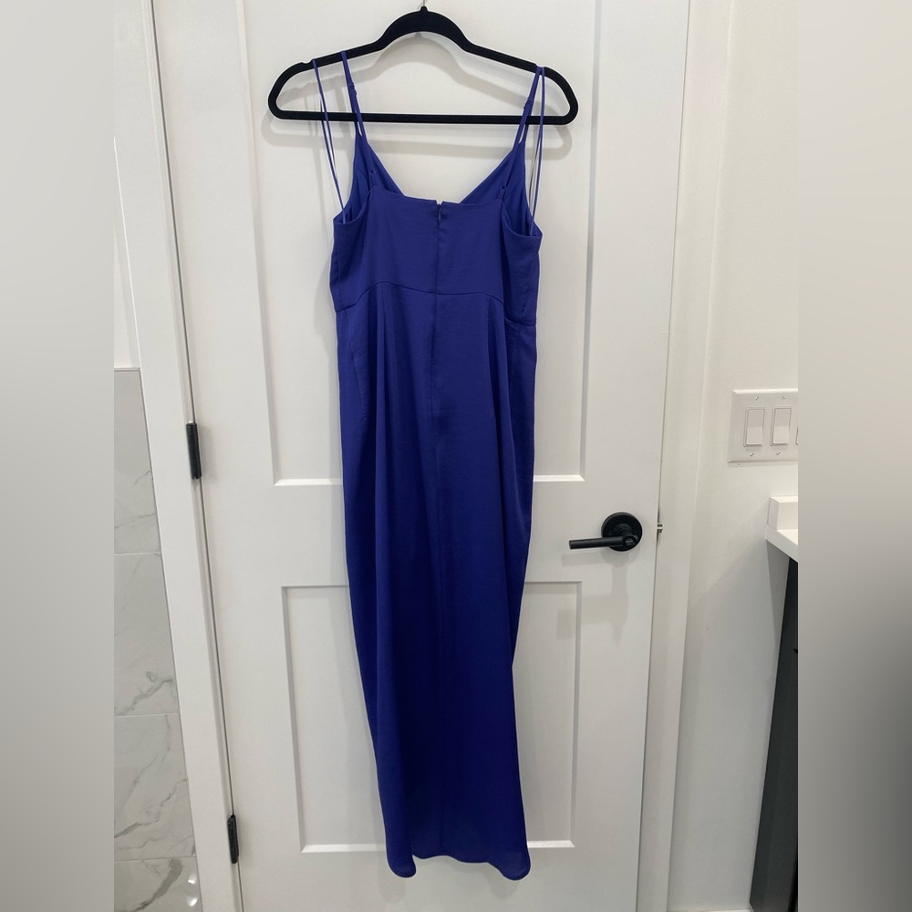 Blue Express sleeve midi dress